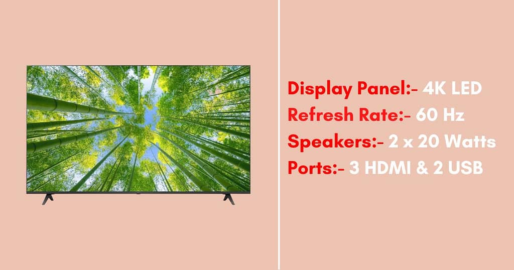 LG 4K Ultra HD TV