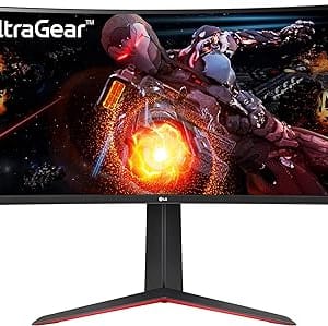 LG UltraGear QHD 34-Inch Curved Gaming Monitor 34GP63A-B