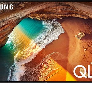 Samsung QN55Q60RAFXZA Flat 55 Inch QLED 4K Smart TV
