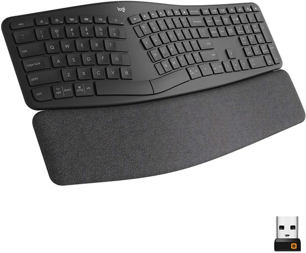 Logitech Ergo K860 Wireless Ergonomic Keyboard with Wrist Rest